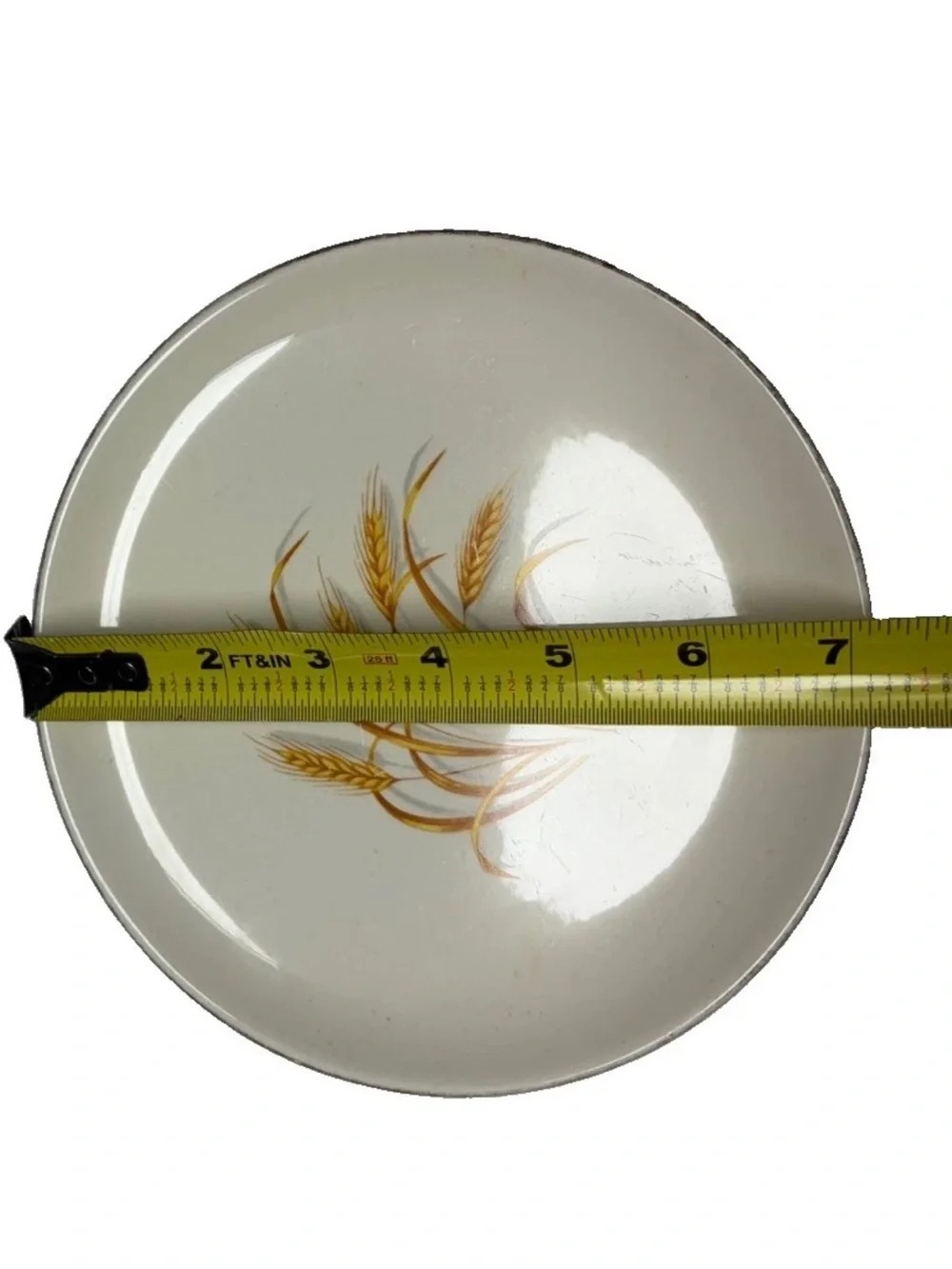 VTG 5 piece place setting Golden Wheat- 22K gold edge- 4 sets available
